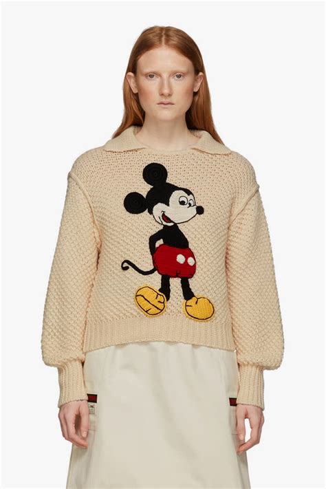 gucci mickey mouse sweater green|mickey mouse wearing gucci.